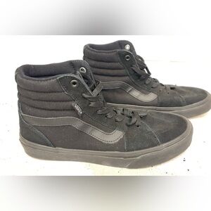 Mens Vans Sk8-Hi Canvas Shoe 7.5